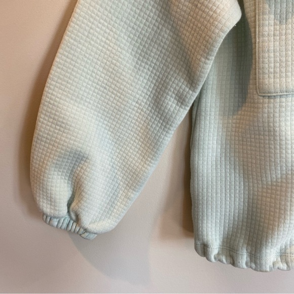 Madewell MWL Quilted Jacquard Zip Jacket Women’s Sz XS Iced Mint Pockets - Picture 7 of 7